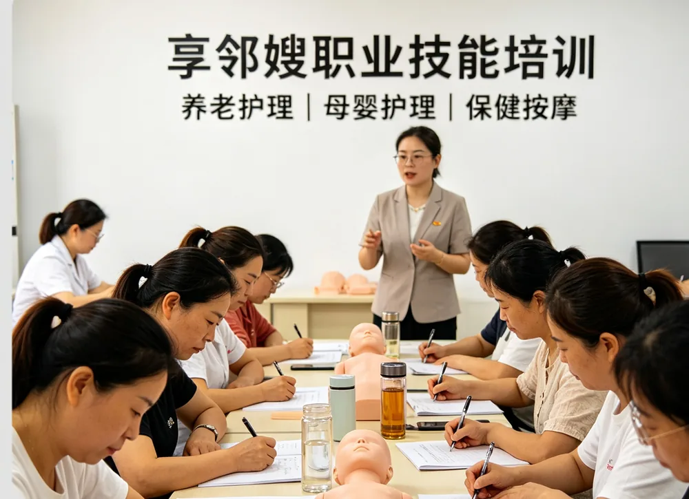 享邻嫂职业技能培训课堂